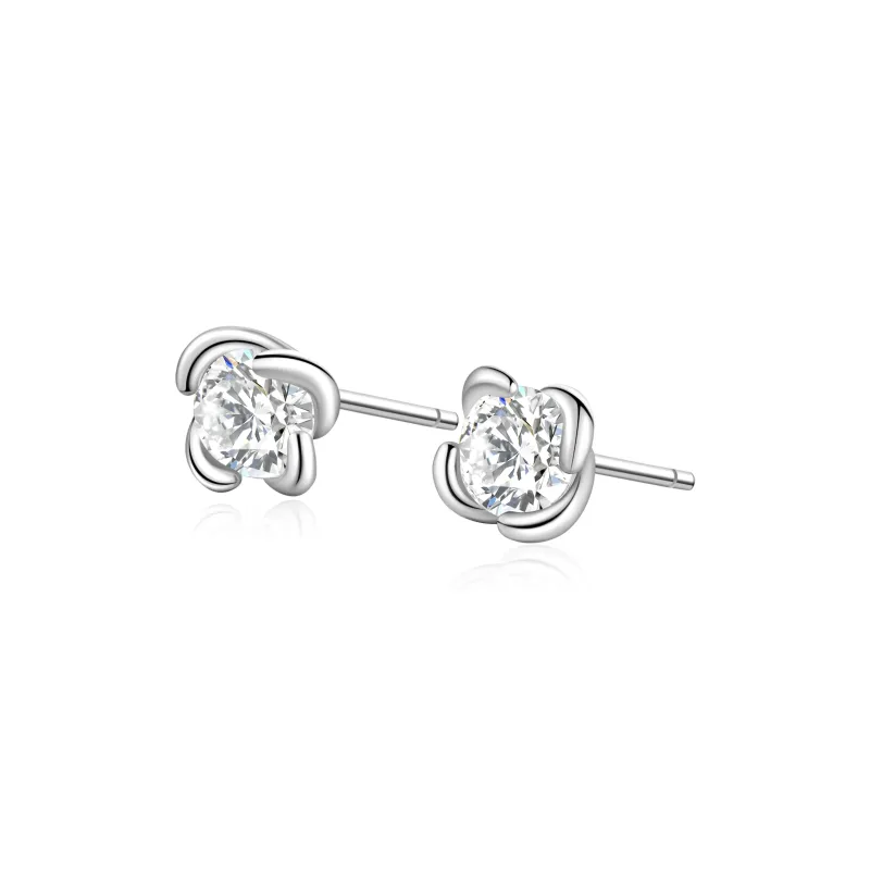 OWNCOOL 925 Sterling Silver Stud Earrings Gift Box Set Women's-0