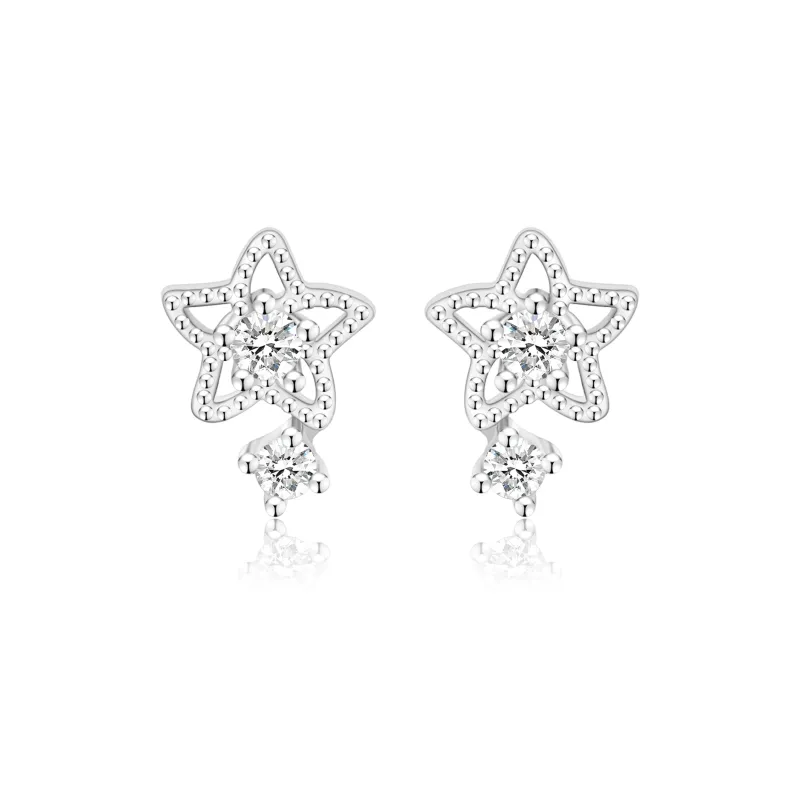 OWNCOOL S925 Silver Stud Earrings Women's-0
