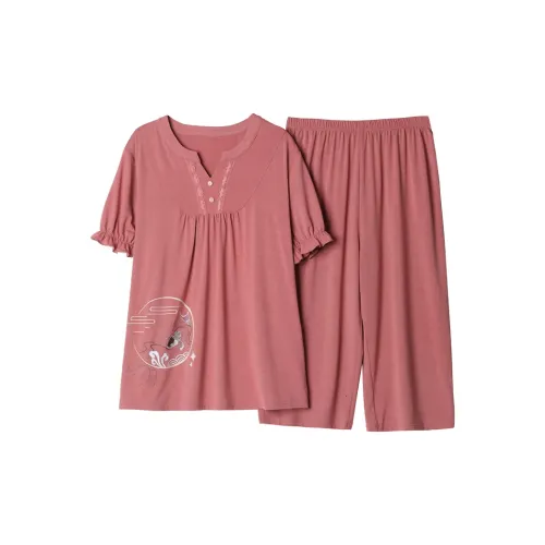 MADALLO Pajama Set Women's Watermelon Red