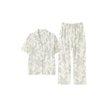 FENTENGCARE Pajama Set Women's Light Green