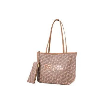 Folli Follie PVC Shoulder Bag Medium Size Women's Multicolor