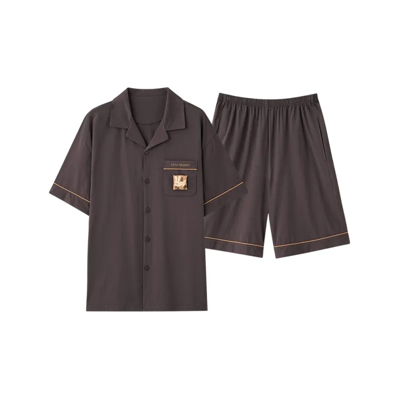 Jovini Pajama Gift Boxes Men's Coffee-0