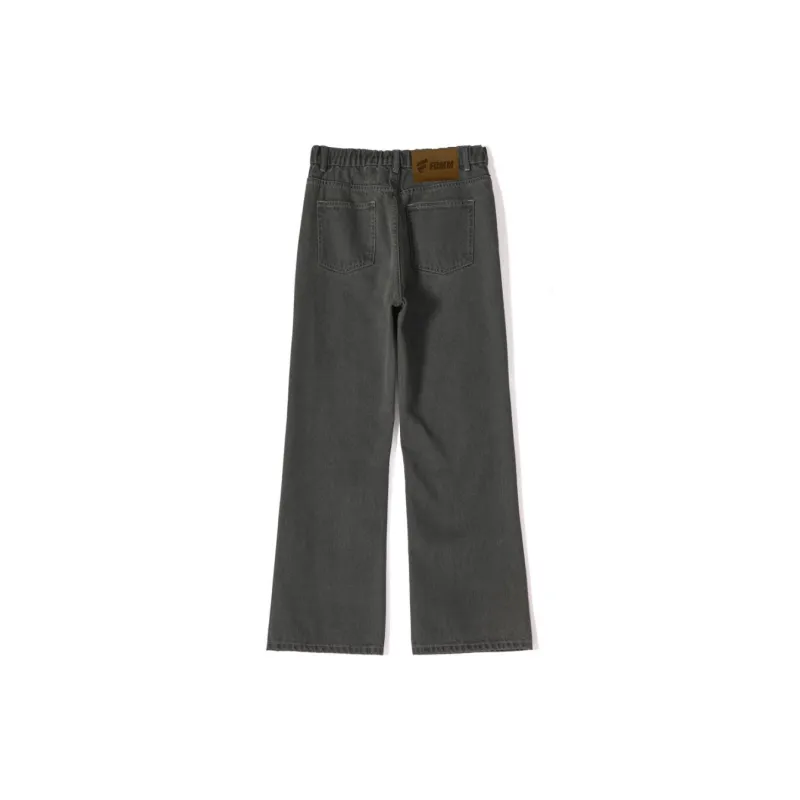 FCMM Jeans Unisex Black Gray-1