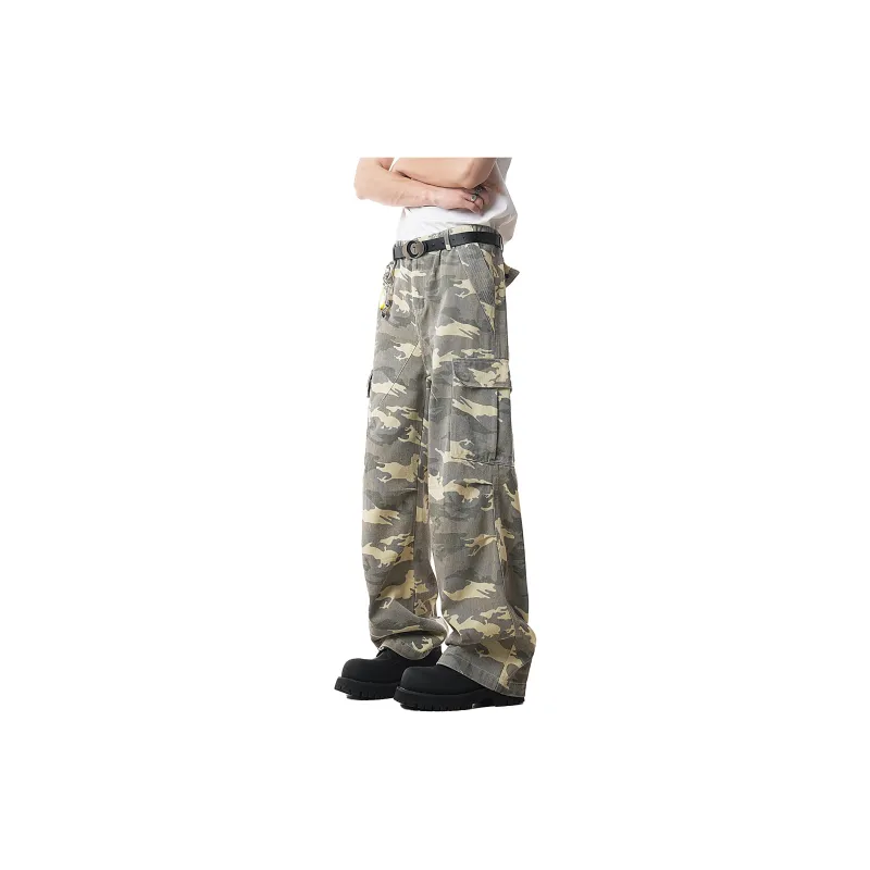 CREAZIONI LA FANTASIA E MOBILE Casual Pants Unisex Desert Camouflage-3