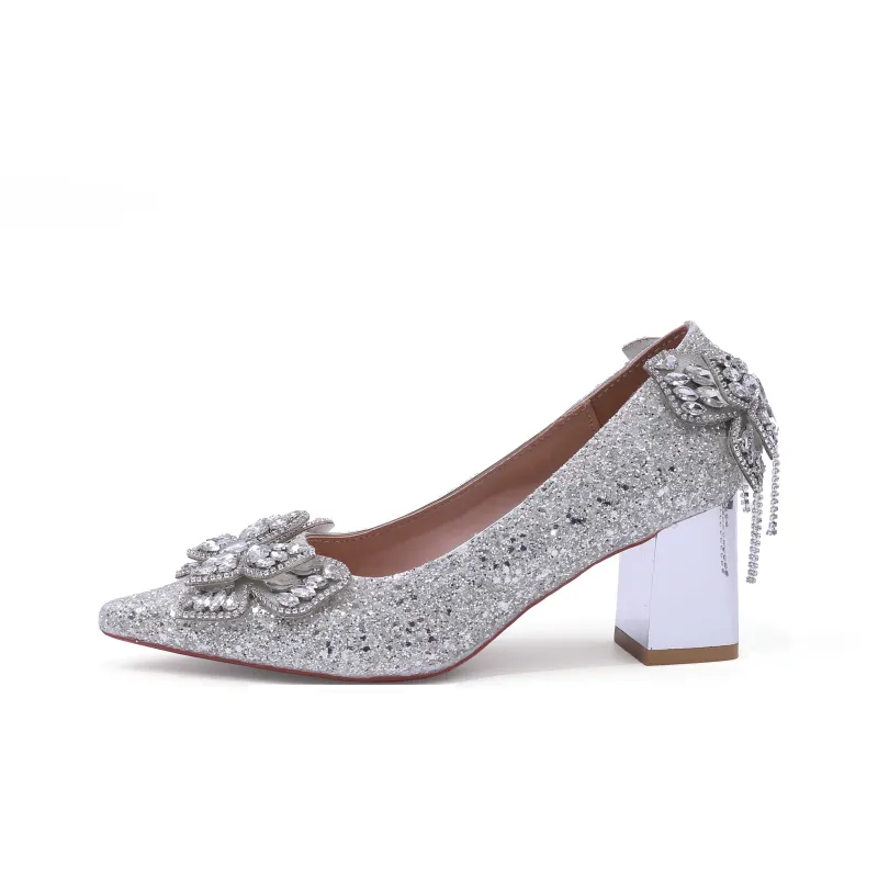 Dawei's House Chunky Heel High Heels Women's-18