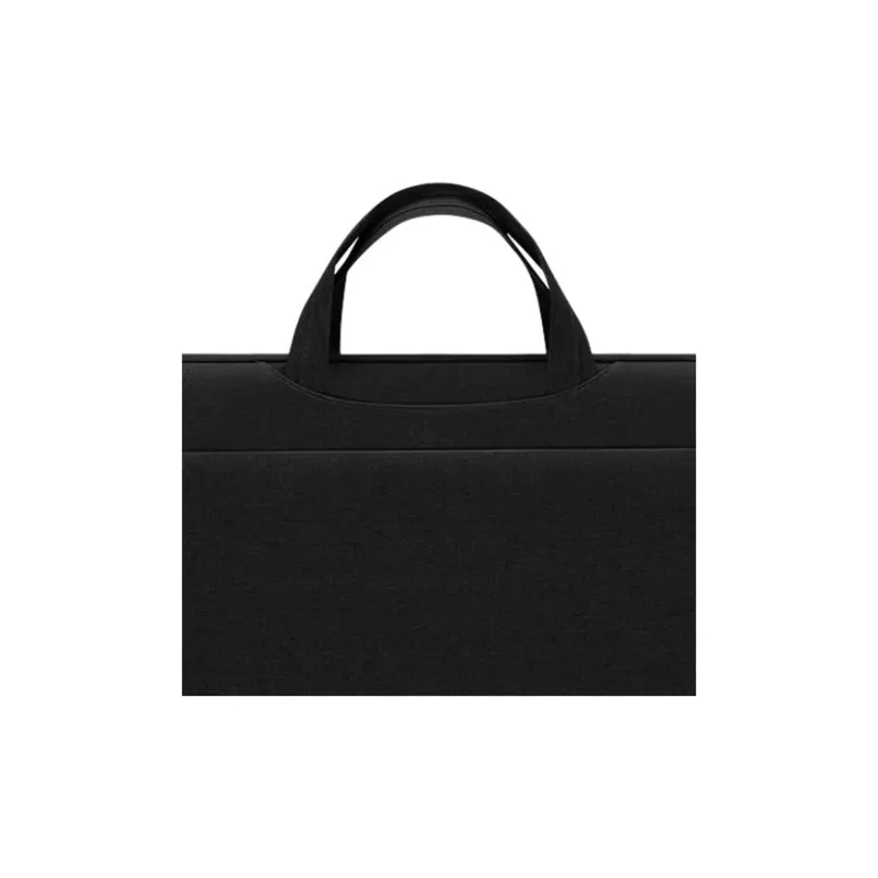 BUBM Ant Fabric Durable Breathable One Shoulder Laptop Bag Unisex Gray/Black-4