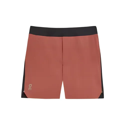 On Lightweight Shorts Sports Shorts Men Reddish Brown/Black