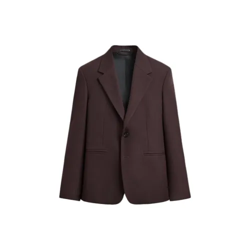ZARA Business Suit Men's Burgundy Burgundy