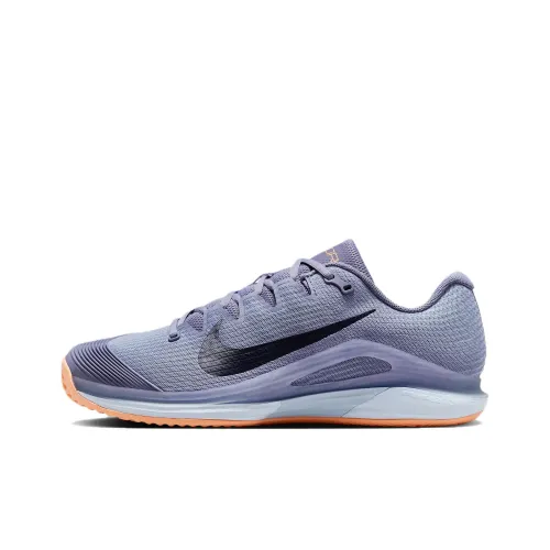 Nike Vapor 12 Slip Resistant Breathable Low Top Tennis Shoes Men's Purple