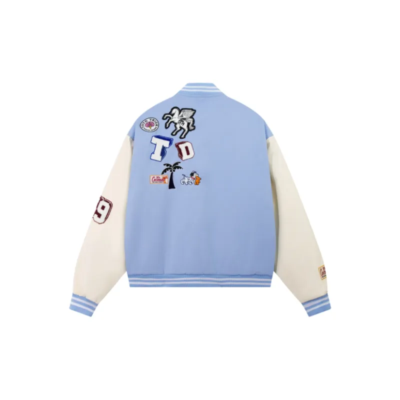 ACUOD BY CHANU Baseball Jacket Spring Loose Fit Versatile Couple Jackets & Coats Top Unisex-3