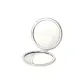Double-Sided Portable Mirror (Ecru Round-1 Pc)