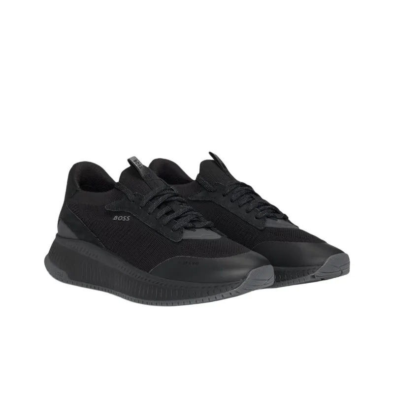 HUGO BOSS Ttnm Evo Low Top Casual Shoes Men's Black-1