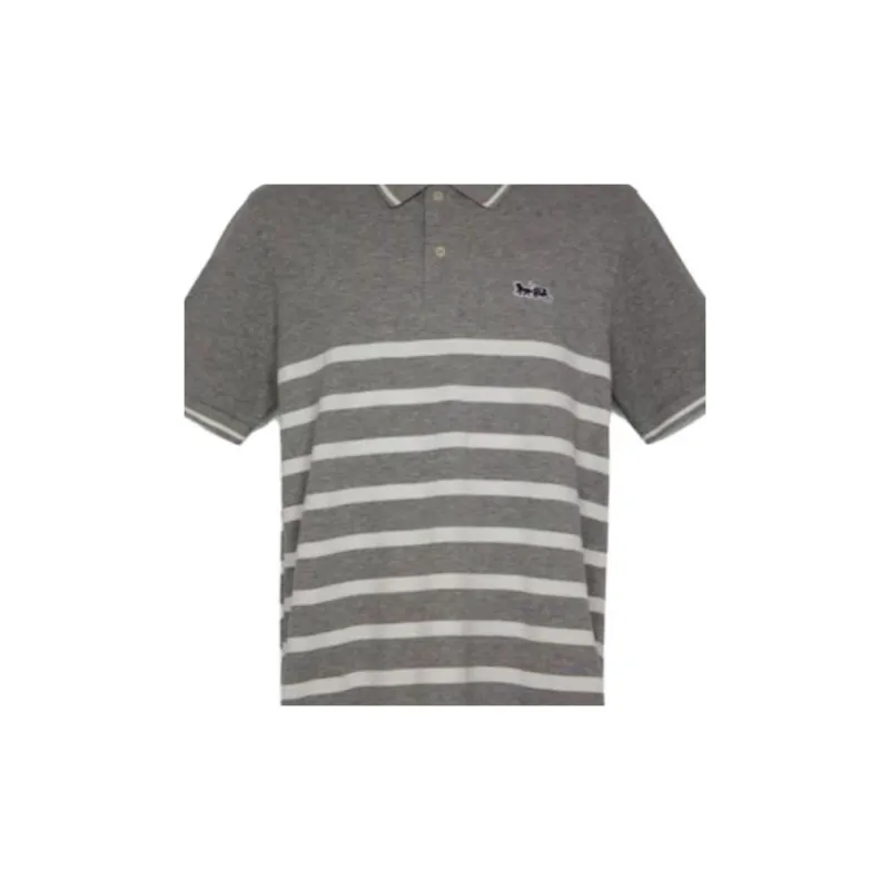 COACH Polo Shirts Men Gray-4