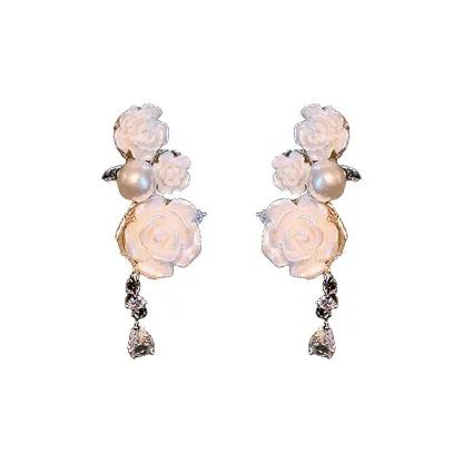 Drejew Copper Clip On Earrings Women's