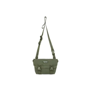 Supreme Canvas Bag, Messenger Bag, Shoulder Bag, Crossbody Bag Mini Unisex Olive Green