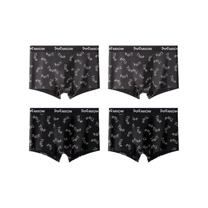 MIIOW Trend Party Series Underpants Men's 4 Pack-24