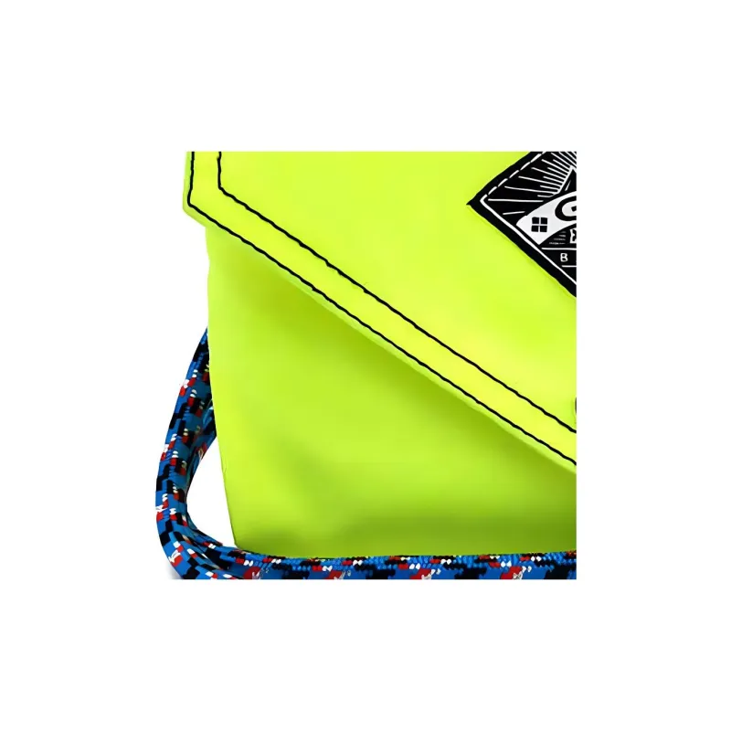 GAGA EQUIPMENT Crossbody Bags Nylon Neon Yellow Unisex-1