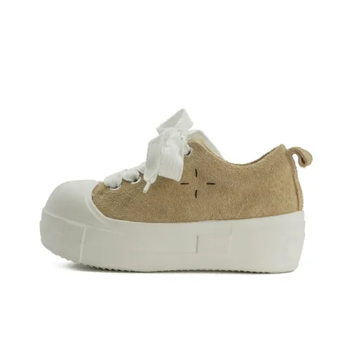 Little Sue Niche Design Minimalist Adorable Big Toe Shoes Preppy Style Petite Fashion Casual Skateboard Shoes Women's