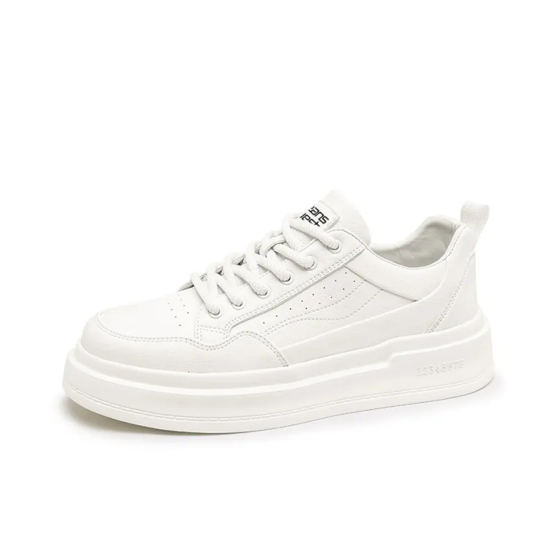 JEANSWEST Coverage Low Top Air Force 1 White Sneakers Men's-4