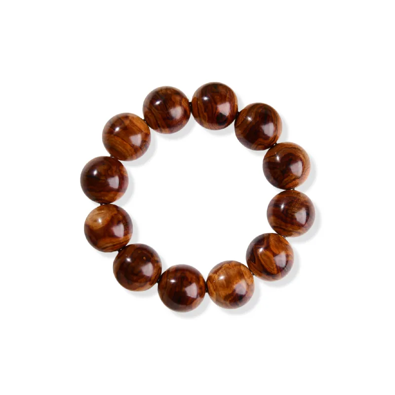 The Call Of The Heart Huanghuali Precious Wood Bracelets Unisex-0