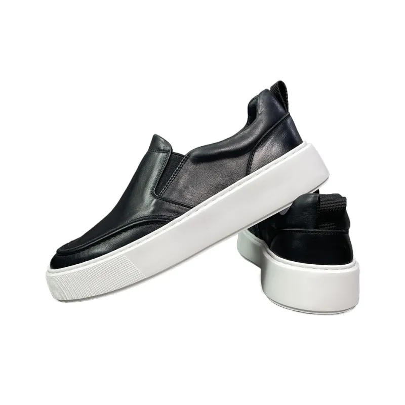 Thai Points Abrasion-Resistant Low-Top Skateboard Shoes Men's Black-2