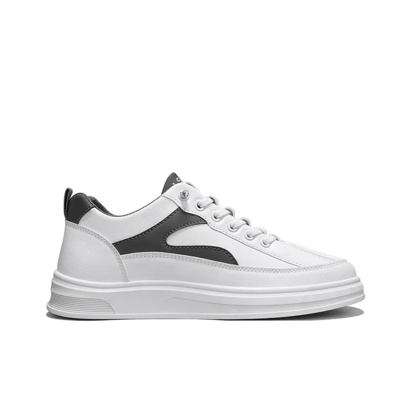 Boogie Bear Slip-Resistant Height Increasing Low-Top Skateboard Shoes Men's-3