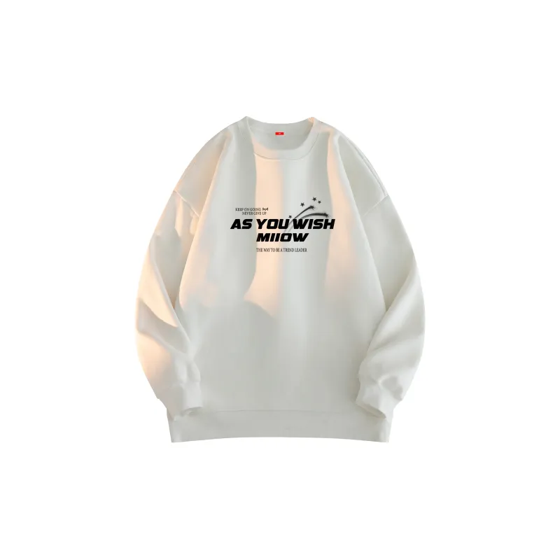 MIIOW Trend Party Series Sweatshirt Unisex Black-5