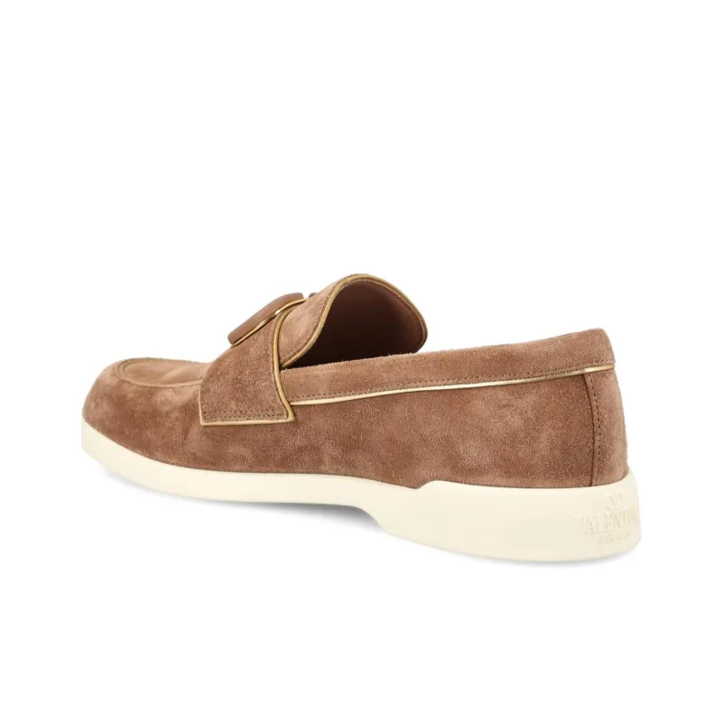 Valentino Leisure Flows Loafers Women's Umber-3