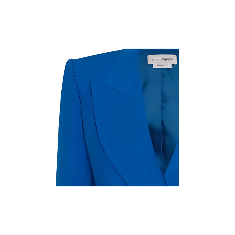 Alexander McQueen Double Breasted Long Sleeved Blazer-4
