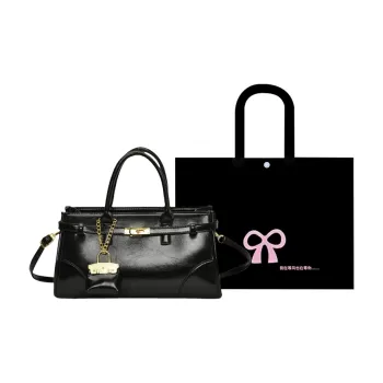 HACIN PU Handbag Women's Black/Coffee/Brown