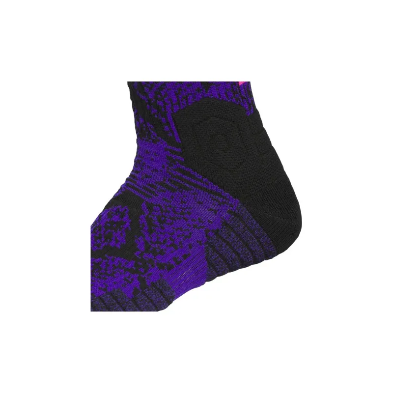 Adidas SLCT MID CREW S Mid Calf Socks Unisex 1 Pack Purple Black-2