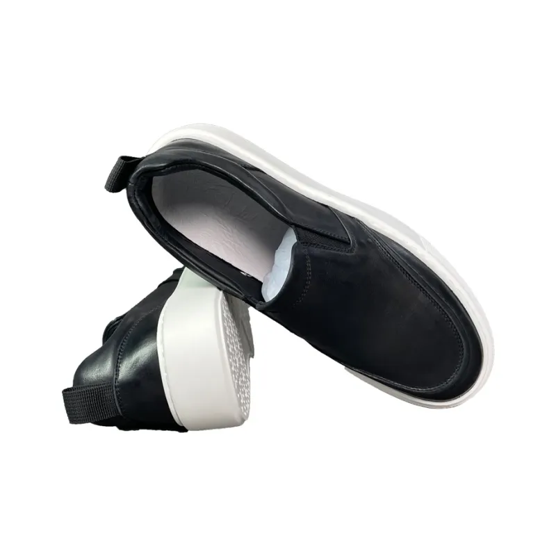 Thai Points Abrasion-Resistant Low-Top Skateboard Shoes Men's Black-4