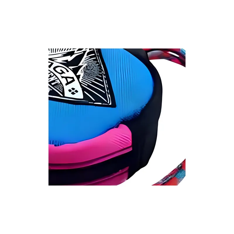 GAGA EQUIPMENT Canvas Key Pouch Mini Unisex Blue Pink-2