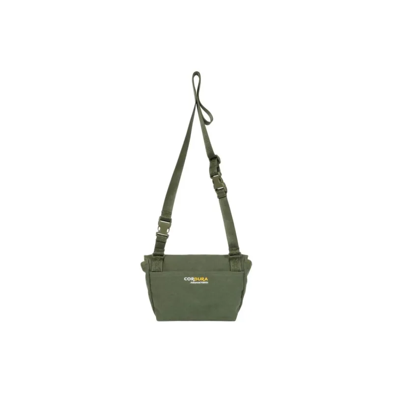 Supreme Canvas Bag, Messenger Bag, Shoulder Bag, Crossbody Bag Mini Unisex Olive Green-2