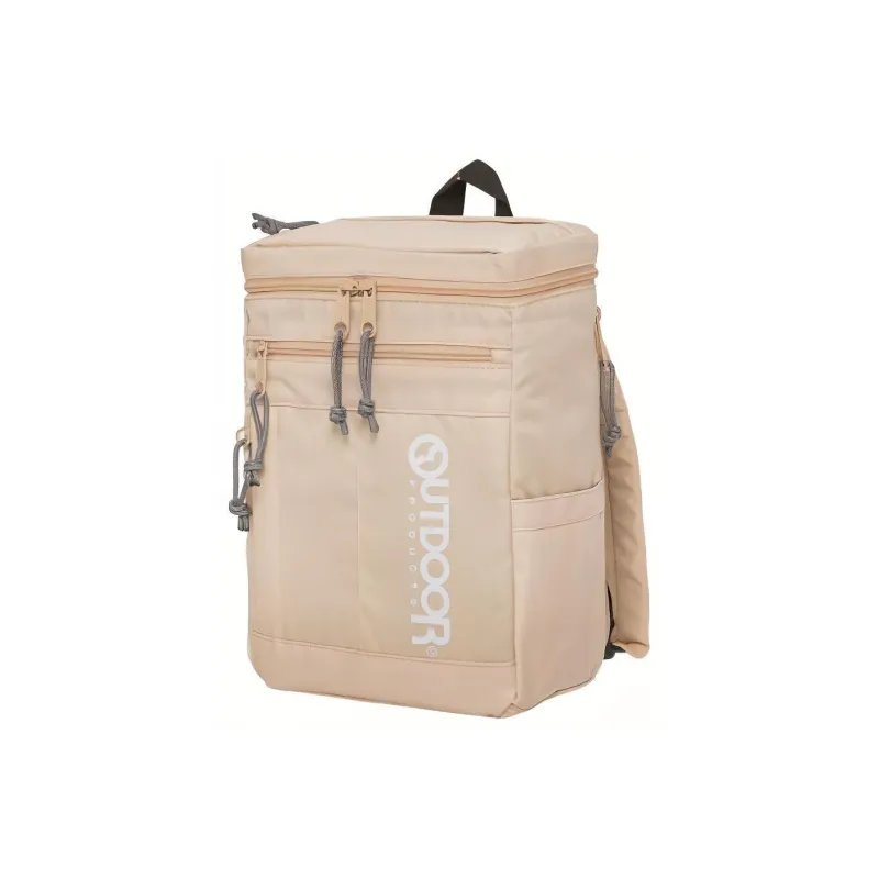 OUTDOOR PRODUCTS Fabric Hiking Bag Backpack Unisex Light Brown-1