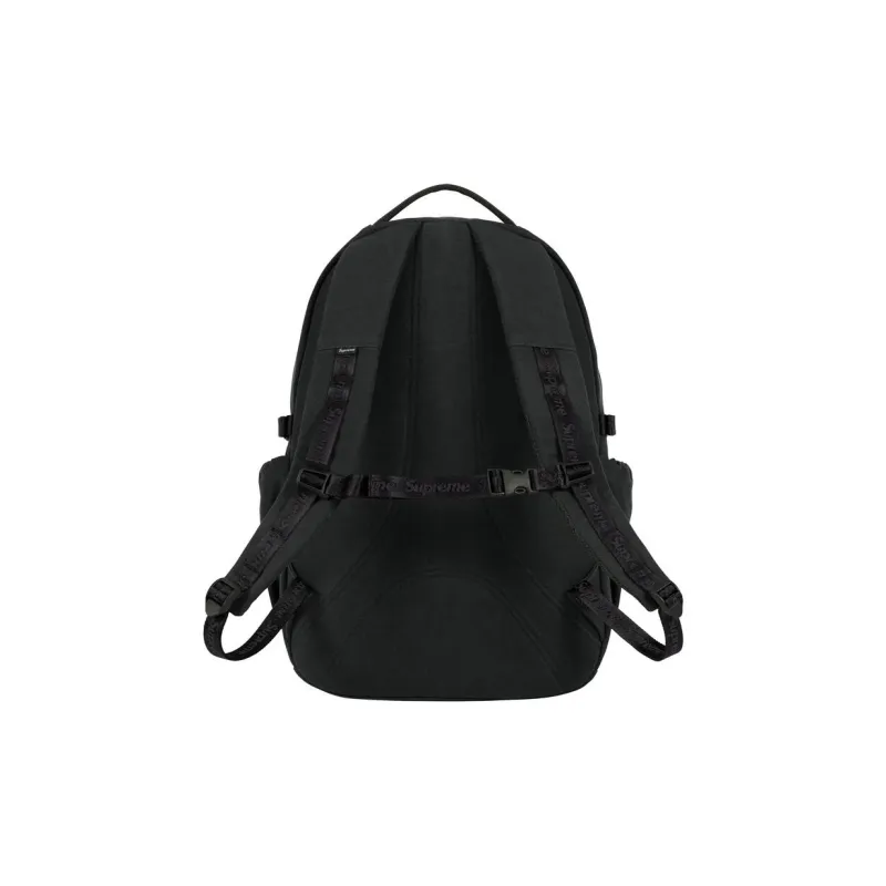 Supreme Cotton Backpack Regular Unisex Black-2