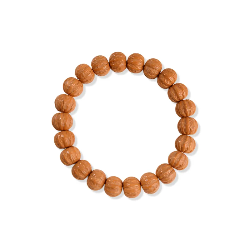 The Call Of The Heart Monkey Head Walnut Bracelets Unisex-0