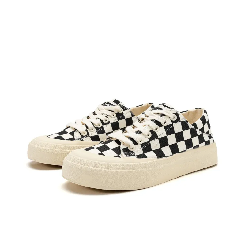 Dafu Leaps Forward Breathable Slip-Resistant Cushioning Low-Top Canvas Shoes Women's-1