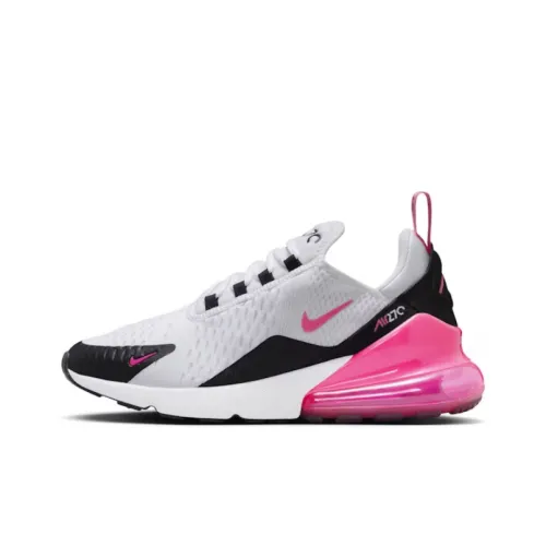 Nike Air Max 270 White Black Hyper Pink Women's