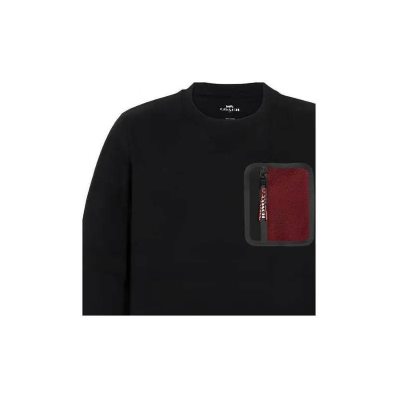COACH Sweatshirts Men Black-3