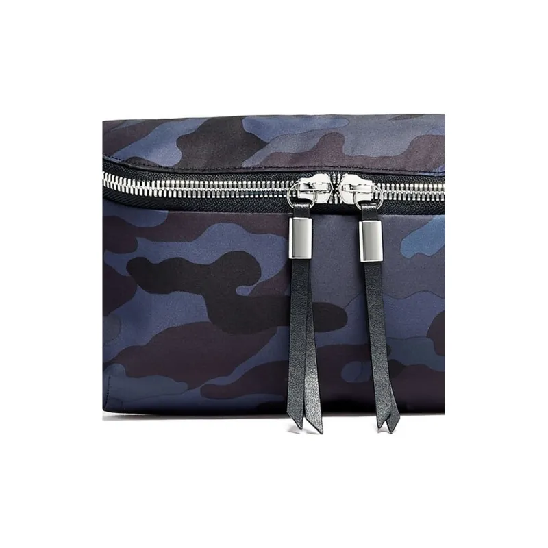 TUMI Elastic Nylon One Shoulder Crossbody Sling Bags Men's Camouflage Blue-3