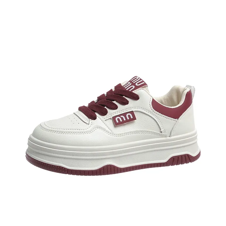 BINGO DUCK Slip Resistant Low Top Skateboard Shoes Women's-24