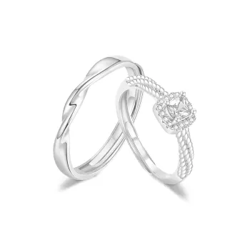 FORCHI Sterling Silver Rings Unisex