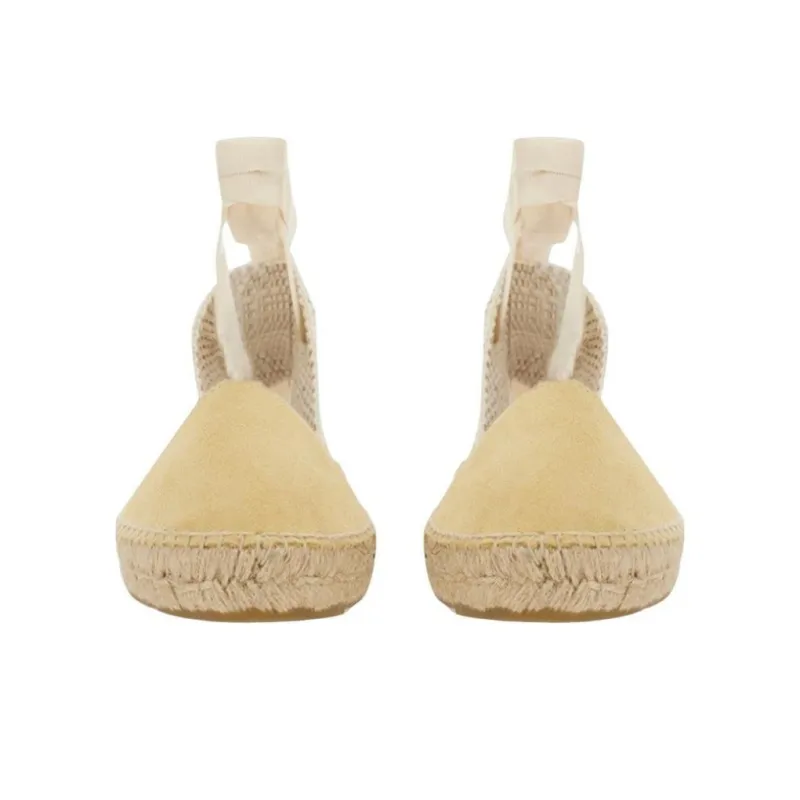Manebí Valenciana Espadrilles Women's Yellow-3