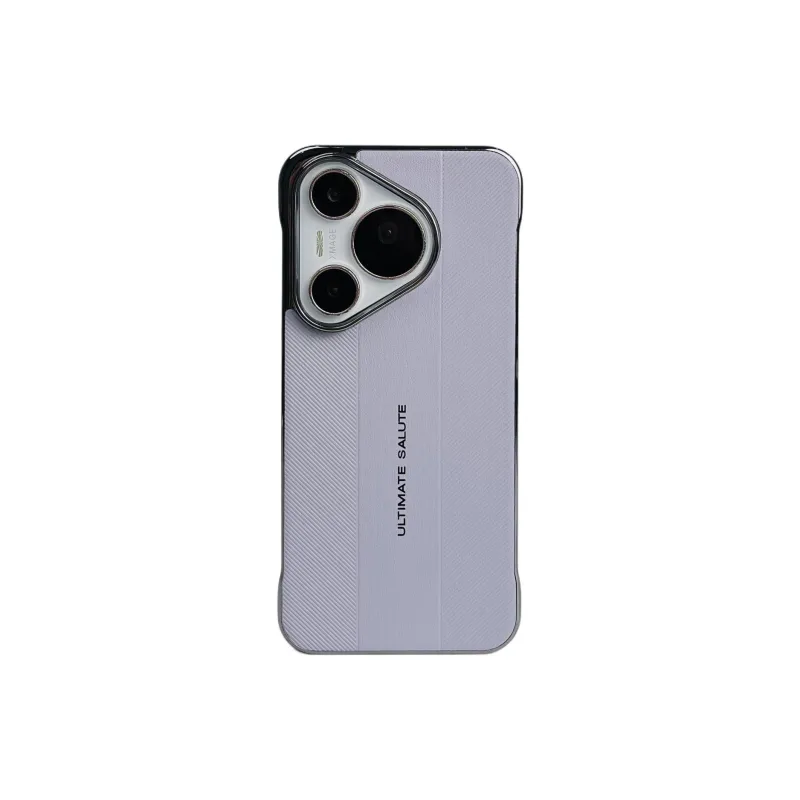 Sopi Leather Material Ultimate Design Rimless Collection Phone Cases Compatible With Huawei Pura 70/70 Pro+/70 Ultra-16