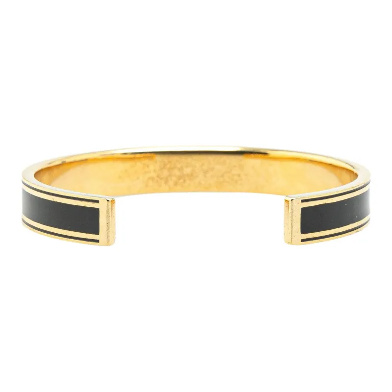 Christian DIOR Pre Owned 2000 2024 Enamel Code Cuff Bracelet Costume Bracelet-2