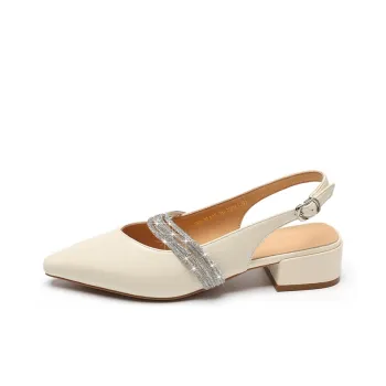 ZHR Chunky Heel High Heels 3.5cm Women's
