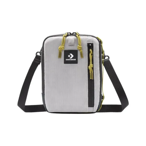 Converse Corduroy Shoulder Bag Crossbody Bag Unisex Gray & Black