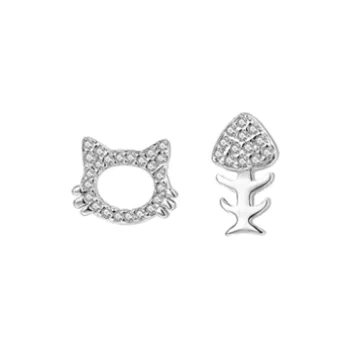 High Quality Sterling Silver Stud Earrings Fashion Stud Earrings Women's