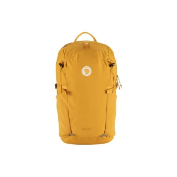 Fjallraven Polyamide Outdoor Mountaineering Bag, Backpack Regular Unisex Mustard Yellow